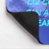 Amateur Radio Call Sign CQ Mousepad Muismat (Hoek)