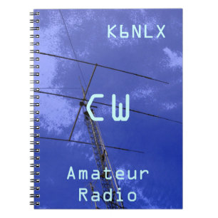 Amateur Radio Call Sign CW Notitieboek