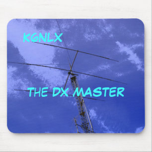 Amateur Radio Call Sign DX Mousepad Muismat