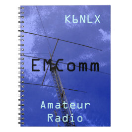 Amateur Radio Call Sign EMComm Notitieboek