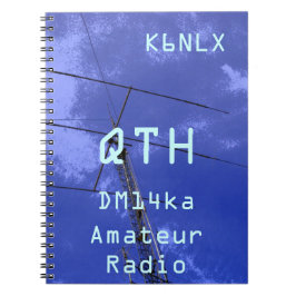 Amateur Radio Call Sign QTH en Locator Notitieboek