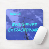 Amateur Radio Call Sign Ragchew Mousepad Muismat (Met muis)