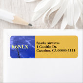 Amateur Radio Callsign Adres Label (Insitu)