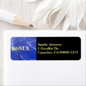 Amateur Radio Callsign Adres Label (Insitu)