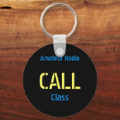 Amateur Radio Callsign Sleutelhanger (Voorkant)