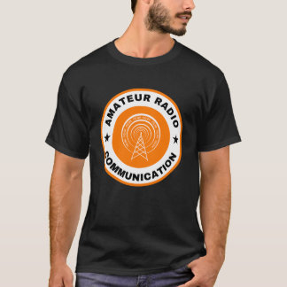 Amateur Radio Communicatie tshirt Sinaasappel