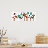 Amateur Radio Daisies Poster (Keuken)