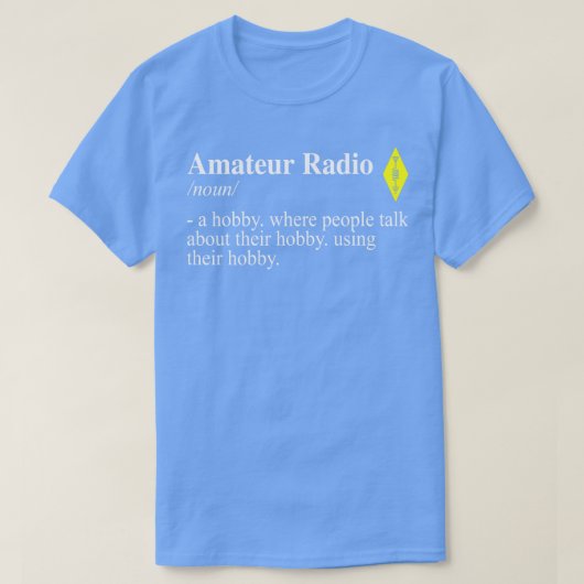 Amateur Radio Definition T-shirt (Design voorkant)