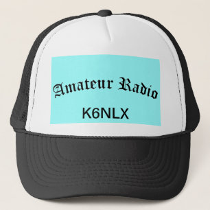 Amateur-radio en -roepnaam trucker pet