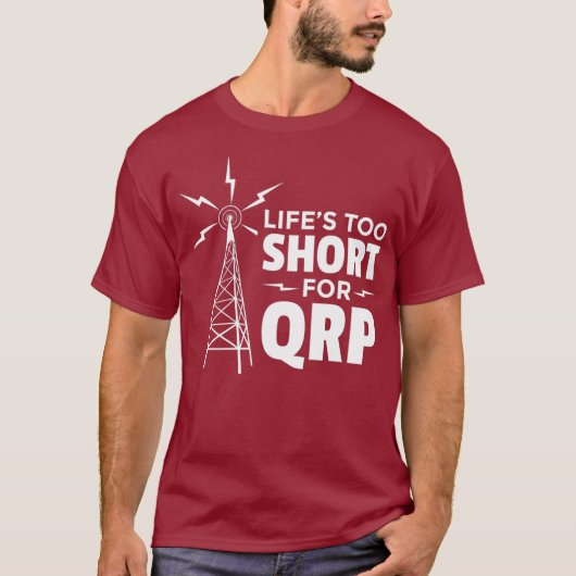 Amateur Radio Funny  Hobby Ham Operators T-shirt (Voorkant)