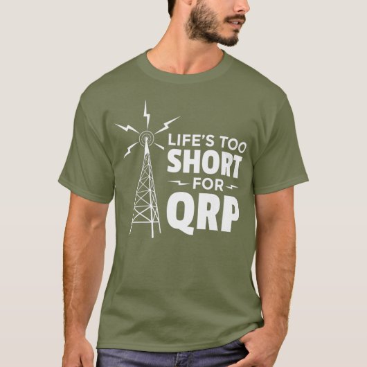 Amateur Radio Funny  Hobby Ham Operators T-shirt (Voorkant)