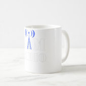 Amateur Radio haar contactsportexploitant Ham Koffiemok (Voorkant rechts)