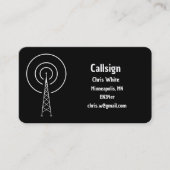 Amateur Radio Ham Visitekaartje (Voorkant)