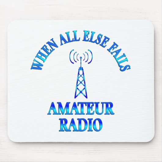 Amateur Radio Helpt Muismat (Voorkant)