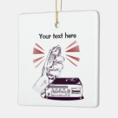 Amateur Radio Keramisch Ornament (Links)