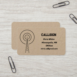 Amateur Radio Kraft Visitekaartje