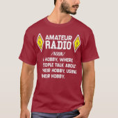 Amateur Radio Lover - HAM T-shirt (Voorkant)
