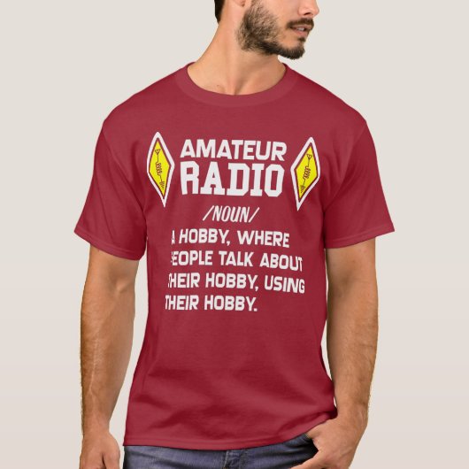 Amateur Radio Lover - HAM T-shirt (Voorkant)