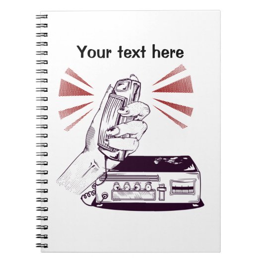 Amateur Radio Notitieboek (Voorkant)