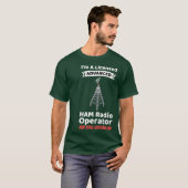 Amateur Radio Operator Funny Ham Radio Advanced T-shirt (Voorkant volledig)