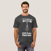 Amateur Radio Operator Funny Ham Radio General T-shirt (Voorkant volledig)