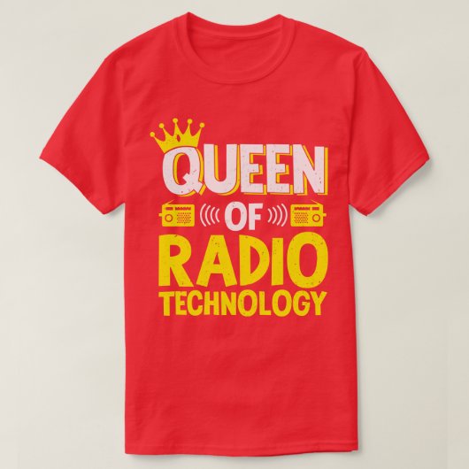 Amateur-radio-operator voor uurradio (7) t-shirt (Design voorkant)