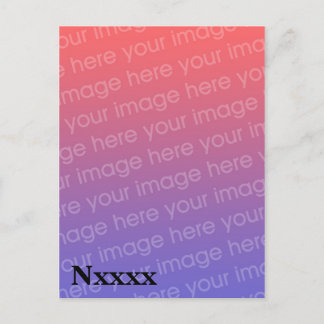 Amateur Radio QSL-kaartSjabloon Briefkaart