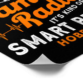 Amateur Radio Smart People Hobby Anyway Ham Radio Poster (Hoek)