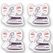 Amateur Radio Sticker (Voorkant)