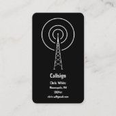 Amateur Radio Visitekaartje (Voorkant)