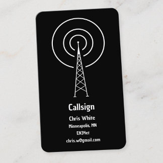 Amateur Radio Visitekaartje