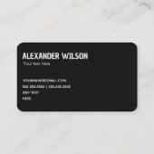 Amateur Radio Visitekaartje (Achterkant)