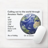 Amateur Radio World-Muismat Muismat (Met muis)