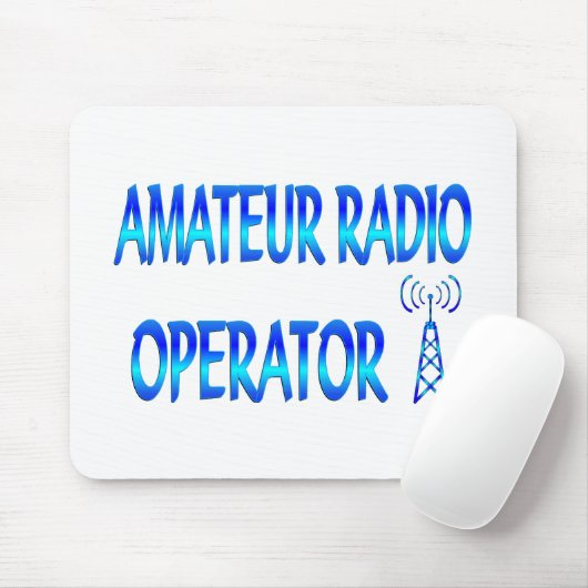 Amateur-radiooperator Muismat (Met muis)