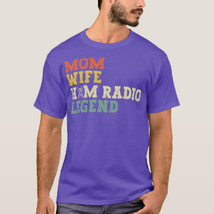 Amateur-radioradio radiooperator Ham, met licentie T-shirt