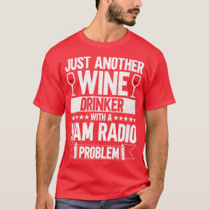 Amateur-radioradio radiooperator Ham, met licentie T-shirt