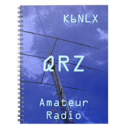 Amateur radioroepnaam QRZ Notitieboek