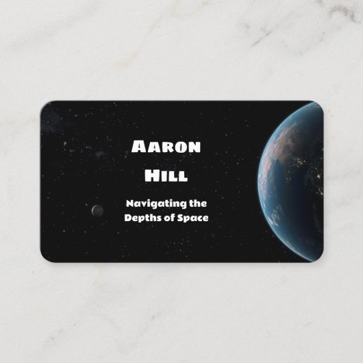 🌟 Amateurastronoom Visitekaartje (Voorkant)