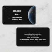 🌟 Amateurastronoom Visitekaartje (Voorkant / Achterkant)