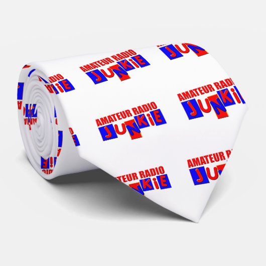 amateurradio stropdas (Opgerold)