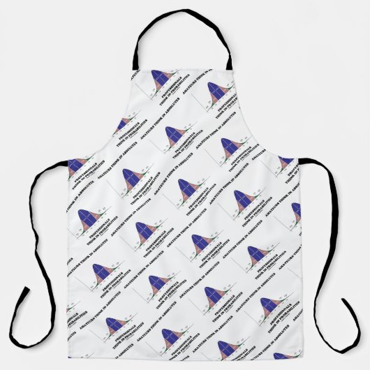 Amateurs Denk Absolute Professionals Denk Stats Schort (Voorkant)