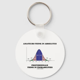 Amateurs Denk Absolute Professionals Denk Stats Sleutelhanger