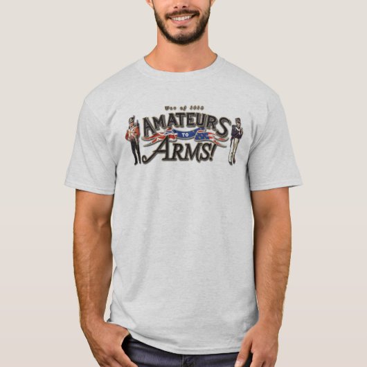 Amateurs in de Wapens! T T-shirt (Voorkant)