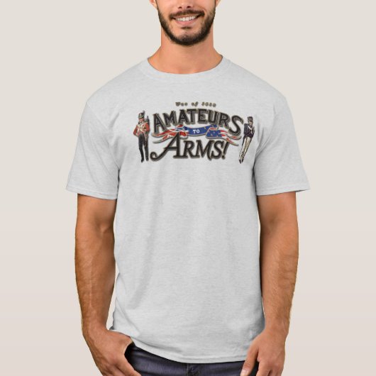 Amateurs voor Arms-shirt T-shirt (Voorkant)