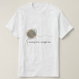 Amateurtekening sociaal onhandige pinguïn Naive Ku T-shirt