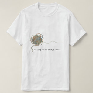 Amateurtekening sociaal onhandige pinguïn Naive Ku T-shirt