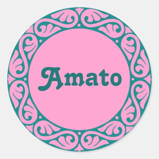 Amato Italiaanse stickers (Voorkant)