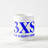 Amatuurradio-operator Koffiemok (Center)