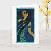 Amaunet-Wenskaart Kaart (Gele Bloem)