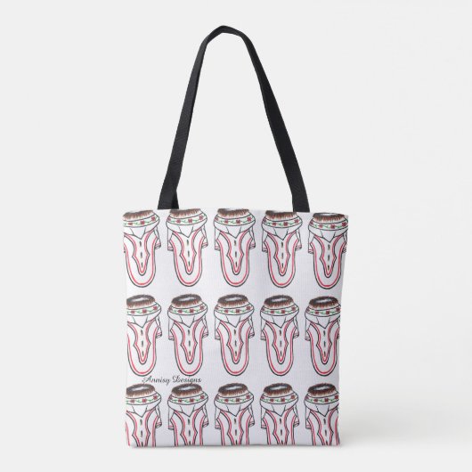 Amautik Snow Tote Bag (Achterkant)